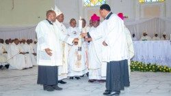 Jubilee ya miaka 50 ya Upadre wa Askofu Mkuu wa Jimbo Kuu Katoliki Arusha Isaac Amani Massawe. 