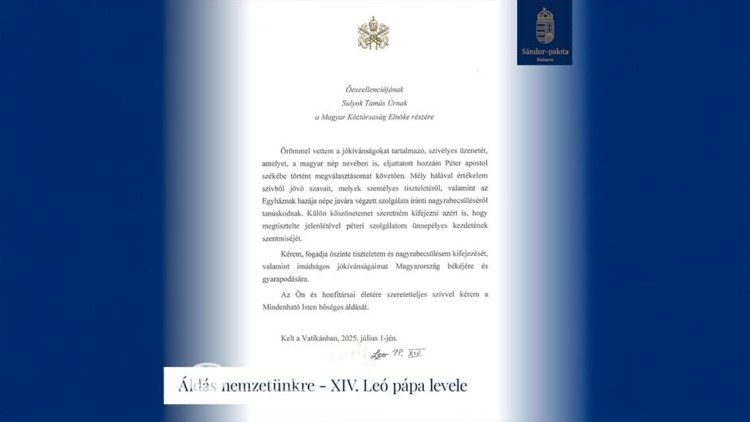XIV. Le&oacute; p&aacute;pa levele a magyar k&ouml;zt&aacute;rsas&aacute;gi eln&ouml;knek