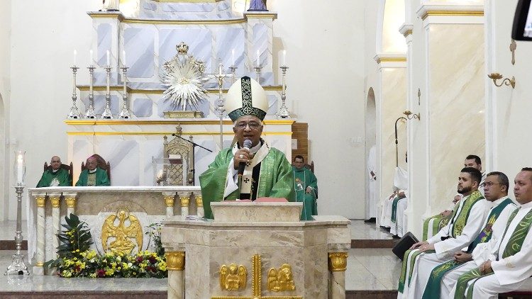 Dom Juarez Sousa da Silva na Missa de Abertura