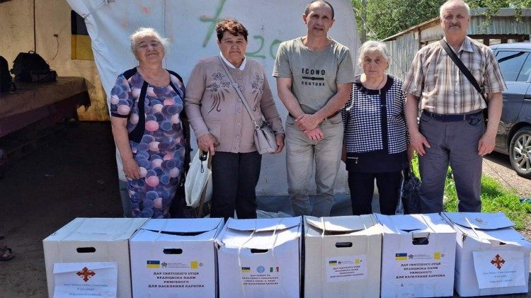 La ayuda del Papa León llega a Járkiv.