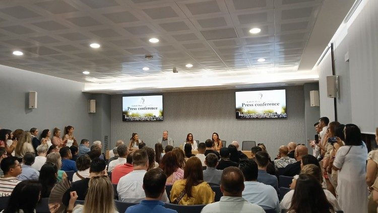 2025.07.26 conferenza stampa di presentazione della cerimonia di premiazione dei finalisti dei Catholic Music Awards 2025
