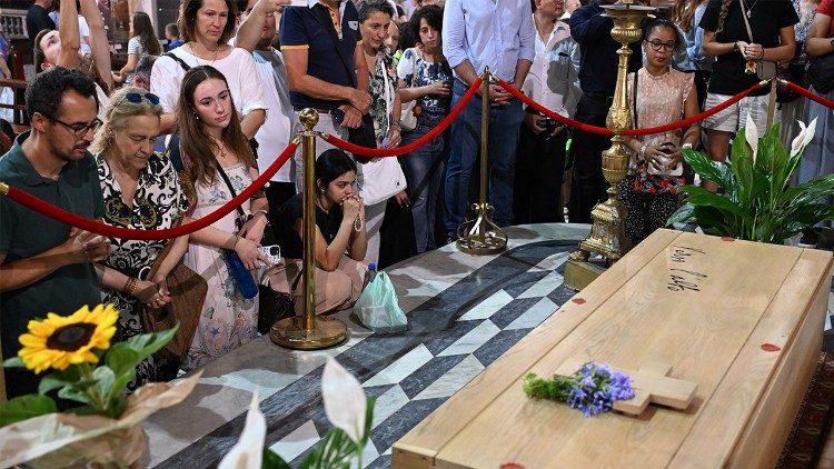 Santa misa en la Basílica de Santa Maria Sopra Minerva, sábado 26 de julio de 2025.