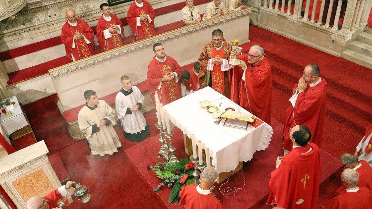 Misno slavlje na svetkovinu sv. Jakova u šibenskoj katedrali  (Foto: Ivo Kronja)