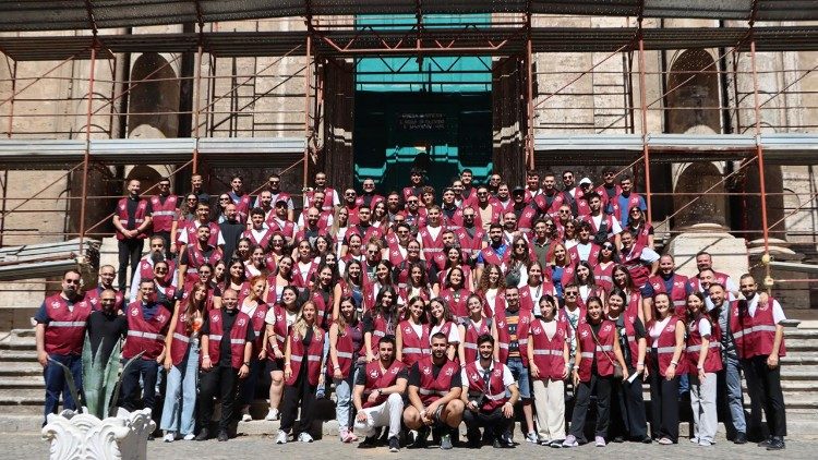 2025.07.28 Giovani Armeni Cattolici che partecipano al Giubileo (Roma 28 luglio - 03 agosto 2025)