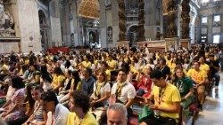 2025.07.29 Uczestnicy Mszy św. z okazji Jubileuszu infuencerów