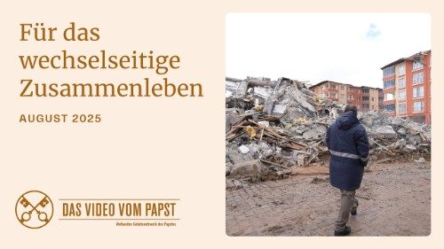 Papst-Video August: Gebet für das Zusammenleben von Gemeinschaften