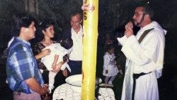 Una immagine del Battesimo nel 1996