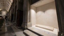 Das Grab von Franziskus in Santa Maria Maggiore