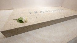 Tomba di  Papa Francesco a Santa Maria Maggiore