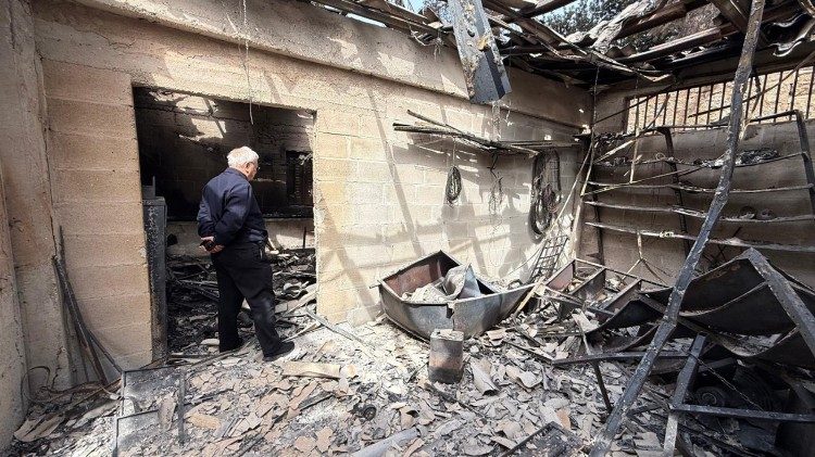 Las consecuencias del incendio en Jerusalén