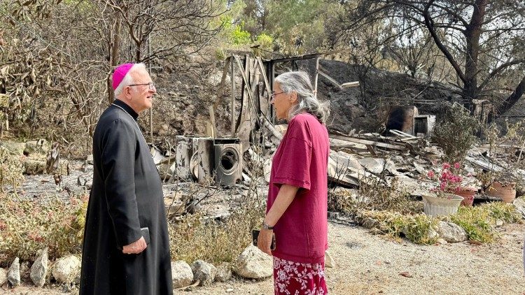 Los efectos de los incendios en Tierra Santa