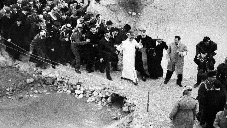 Papa Paulo VI huko Nchi Takatifu