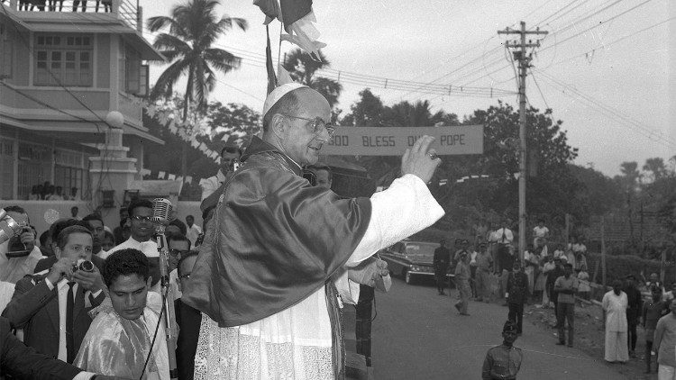 البابا بولس السادس في الهند