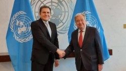 Պարոյր Յովհաննիսեան իր հաւատարմագրերը յանձնած ՄԱԿ-ի Գլխաւոր քարտուղարին