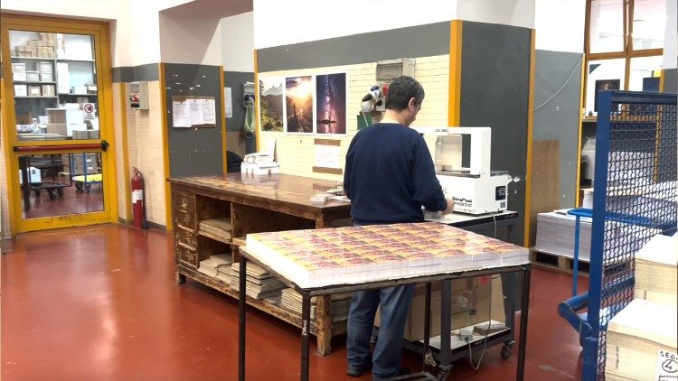 Les ateliers de production. 