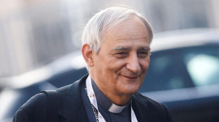 El cardenal Matteo Maria Zuppi, presidente de la Conferencia Episcopal Italiana