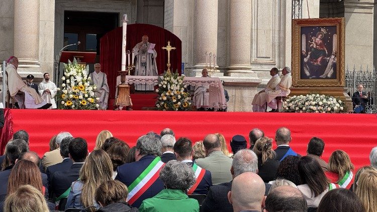 Un momento della celebrazione