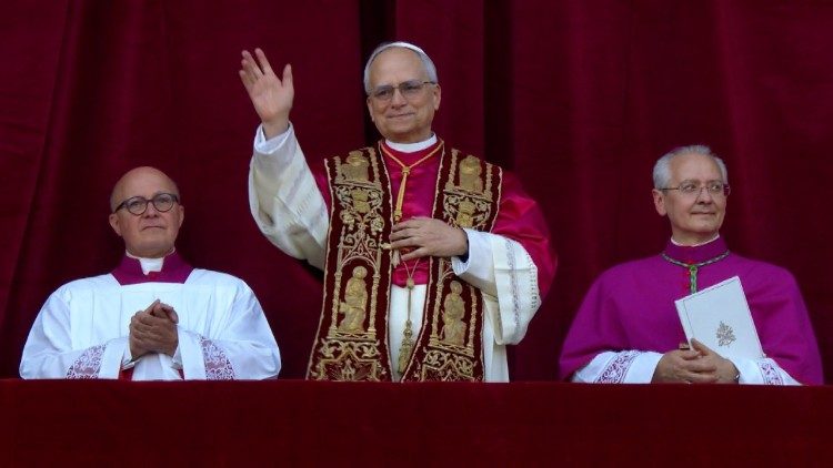 2025.05.08 Primo saluto Papa Leone XIV