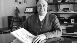 Soeur Yvonne Reungoat, membre du dicastère pour les Évêques.