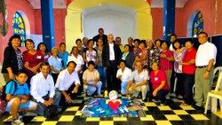 En juillet 2017, lancement par Mgr Prevost du projet de renovation et d'évangélisation à Patapo diocèse de Chiclayo au Pérou (crédit: César Piscoya). 