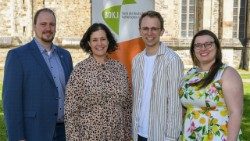 Der neue BDKJ-Bundesvorstand: Volker Andres, Lena Bloemacher, Henner Gädtke und Daniela Hottenbacher