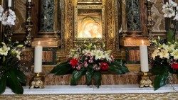 Đền thánh Đức Mẹ Chỉ Bảo Đàng Lành tại Genazzano, Italy.