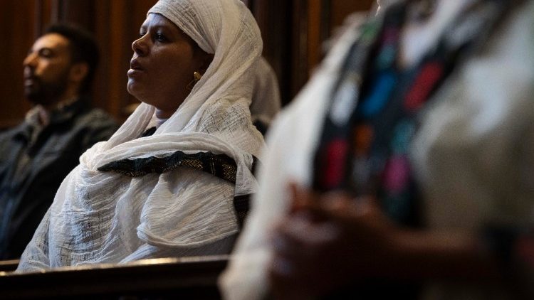 2025.05.12 Divina Liturgia in Rito Etiopico (Basilica di San Pietro, 12 maggio 2025)