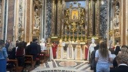 Юбілей Усходніх Цэркваў. Імша армянскага абраду ў Базіліцы Санта-Марыя-Маджорэ 