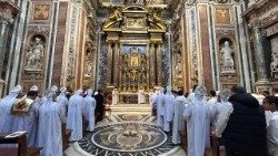 The Divine Liturgy in the Coptic Rite at St. Mary Major on the occasion of the Jubilee of the Eastern Churches