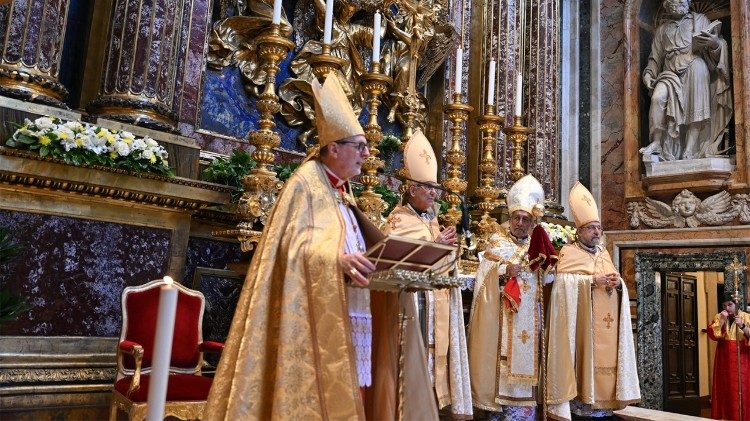 Հռոմի Տիրամօր նուիրուած Մարիա Մաճճորէ Պազիլիքային մէջ մատուցուեցաւ հայածէս ձայնաւոր Սուրբ Պատարագ 