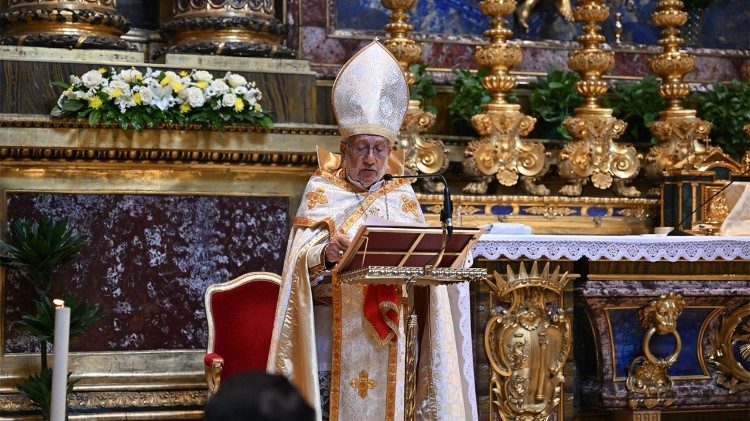 Հռոմի Տիրամօր նուիրուած Մարիա Մաճճորէ Պազիլիքային մէջ մատուցուեցաւ հայածէս ձայնաւոր Սուրբ Պատարագ