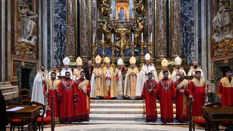 Divine Liturgy in the Armenian Rite at St. Mary Major on the occasion of the Jubilee of Eastern Churches