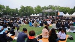 Ein Vorbereitungstreffen zum WJT Seoul, Südkorea