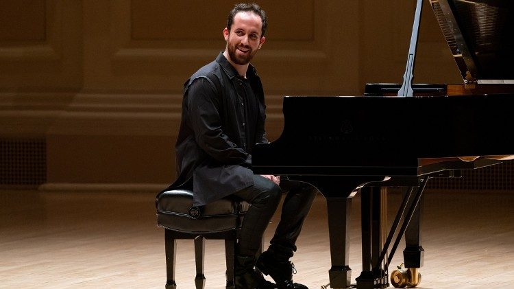 2025.05.13 Il pianista Igor Levit in un concerto al Carnegie Hall