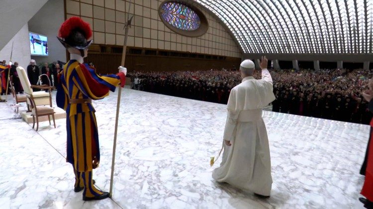Pope Leo XIV meets with participants in the Jubilee of Eastern Churches