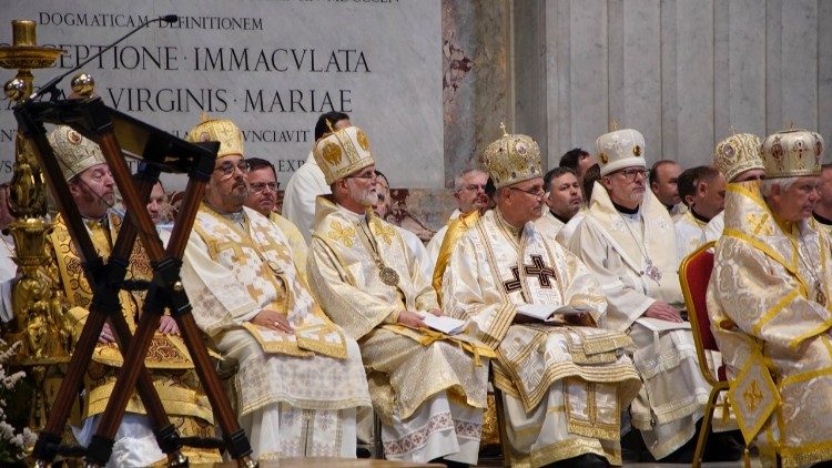 A San Pietro la Divina Liturgia in rito bizantino