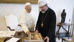 2025.05.15 Papa Leone XIV incontra Sua Beatitudine Sviatoslav Shevchuk, Arcivescovo Maggiore di Kyiv-Halyč (Ucraina)