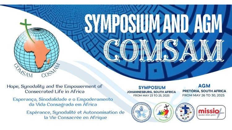 Simpósio e Assembleia Geral Anual da COMSAM, a ter lugar pela primeira vez na África do Sul