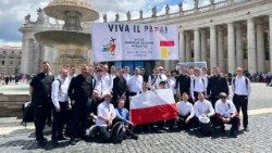 Wspólnota Wyższego Seminarium Duchownego w Przemyślu na Placu św. Piotra