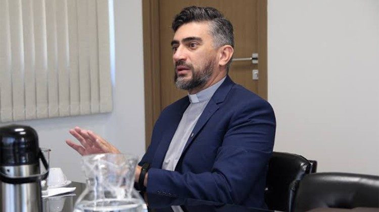 Reitor da PUC-Rio, o padre jesuíta Anderson Antônio Pedroso.