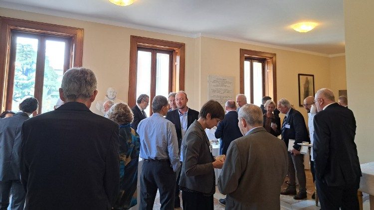 Падчас канферэнцыі