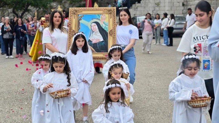 Հրաշագործ Սրբուհի Ռիթայի տօնը Քեսապի մէջ