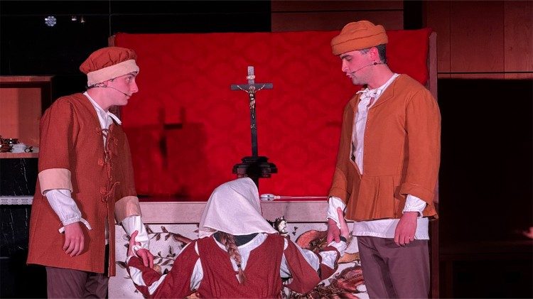 Un momento della serata evento