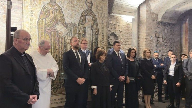 2025.05.24 State-ecclesiastical delegation from Macedonia in Rome in honor of Saint Cyril