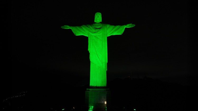 Cristo Redentore no 10° aniversário da Enciclica Laudato si'