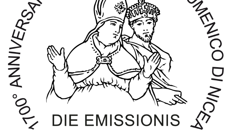 Vatikanischer Poststempel zur Erinnerung an das Konzil von Nizäa