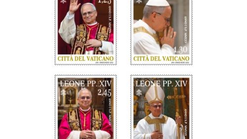 Correios do Vaticano, pronta a primeira série de selos do Papa Leão XIV
