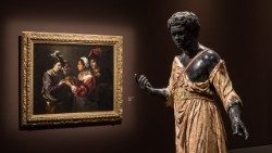 Allestimento della mostra "Barocco globale".