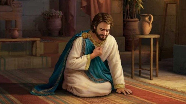 இறைவேண்டல் செய்யும் தாவீது 