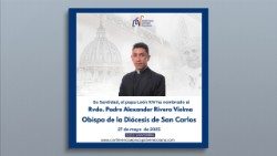 La Conferencia Episcopal Venezolana recibe con orgullo el nombramiento de Alexander Rivera como obispo de San Carlos.